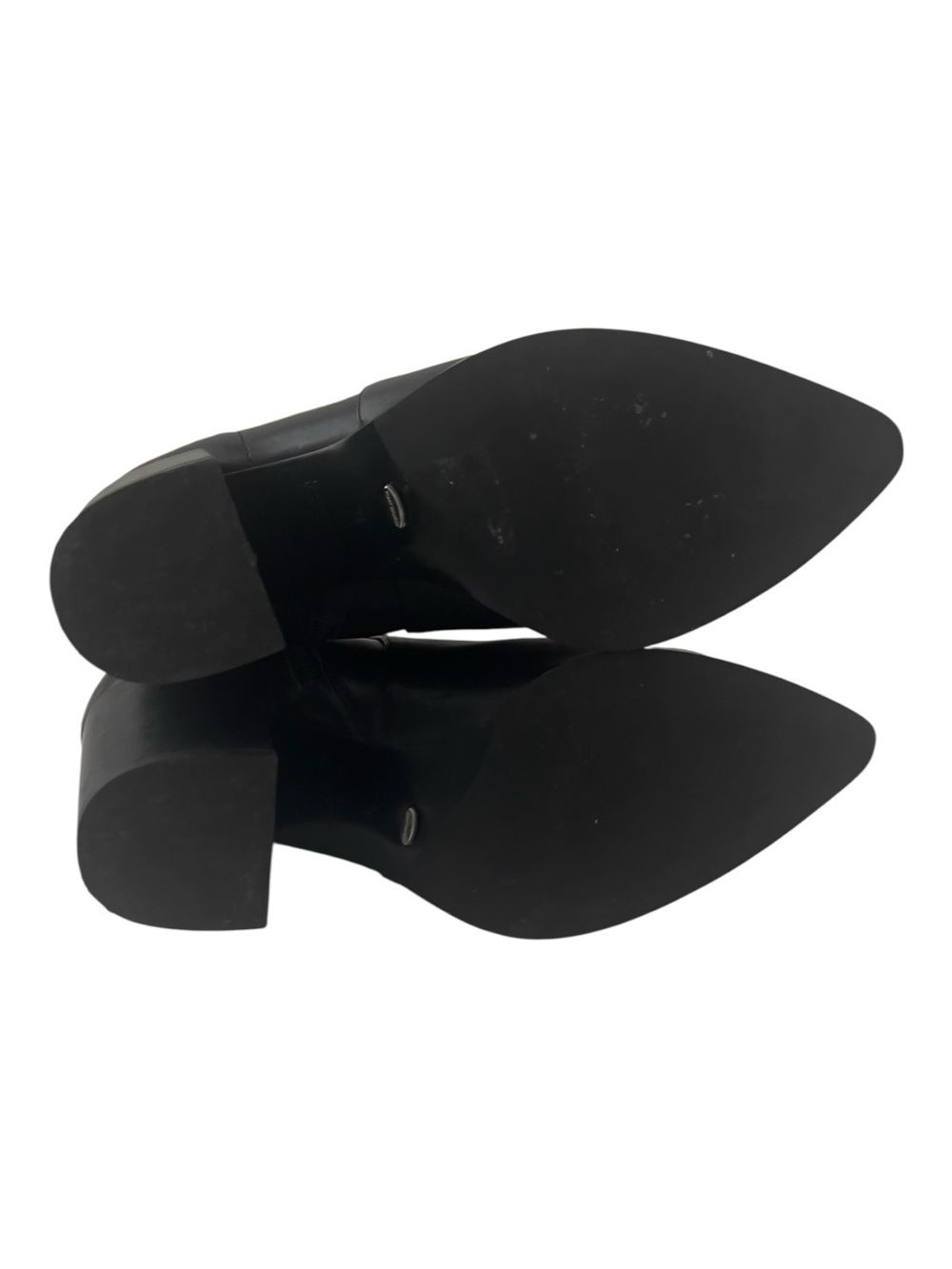 Tony Bianco Black Leather Brazen Luxe  Pointed Toe Booties Size 7.5 - Picture 13 of 15